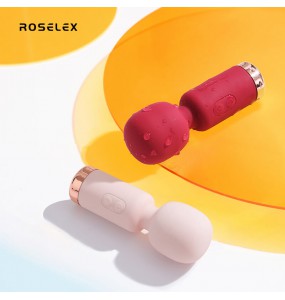 ROSELEX - Mini Wand Av Vibrator (Chargeable - Pink)